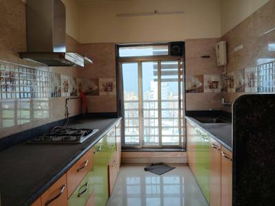 Kitchen Image of 1500 Sq.ft 3 BHK Apartment / Flat for sale in Regency Crest, Kharghar Navi Mumbai for Rs. 28000000