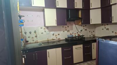 Kitchen Image of 1610 Sq.ft 3 BHK Apartment / Flat for rent in LDA Parijat Apartment, Gomti Nagar Lucknow for Rs. 35000