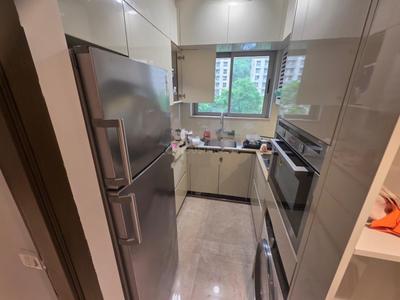 Kitchen Image of 579 Sq.ft 1 BHK Apartment / Flat for rent in Hiranandani Regent Hill A B C D And E Wing, Powai Mumbai for Rs. 70000