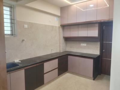 Kitchen Image of 1800 Sq.ft 3 BHK Builder Floor for rent in Rajajinagar Bengaluru for Rs. 55000