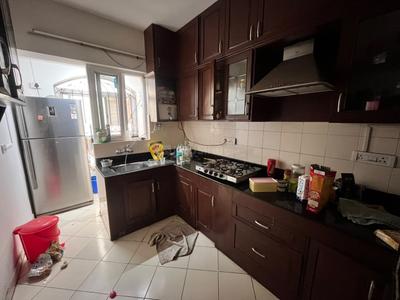 Kitchen Image of 2000 Sq.ft 3 BHK Apartment / Flat for rent in Cooke Town Bengaluru for Rs. 90000