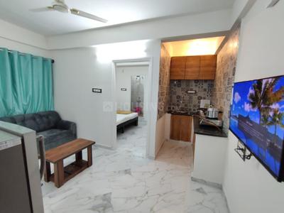 Hall Image of 550 Sq.ft 1 BHK Apartment / Flat for rent in Hoodi Bengaluru for Rs. 24000