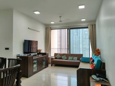 Living Room Image of 915 Sq.ft 3 BHK Apartment / Flat for rent in Oberoi Eternia Towers A to D, Mulund West Mumbai for Rs. 80000