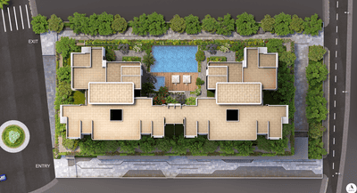 Image of 2319 Sq.ft 4 BHK Apartment / Flat for sale in Hinjawadi, Pune for Rs. 23408000