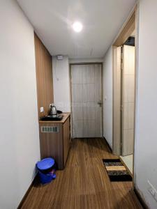 Kitchen Image of 500 Sq.ft 1 RK Apartment / Flat for rent in Omaxe India Trade Centre, Alpha II Greater Noida for Rs. 20000