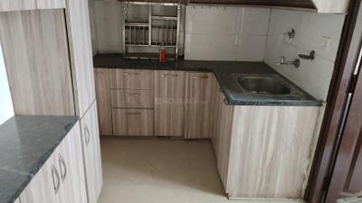 Kitchen Image of 1395 Sq.ft 3 BHK Apartment / Flat for sale in Vastu Platinum Paradise Tower, County Walk Township Indore for Rs. 4500000