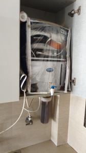 Kitchen Image of 900 Sq.ft 1 RK Builder Floor for rent in Haibowal Kalan Ludhiana for Rs. 12000