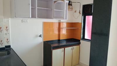 Kitchen Image of 650 Sq.ft 1 BHK Apartment / Flat for rent in Ravi Gaurav Garden I, Kandivali West Mumbai for Rs. 30000