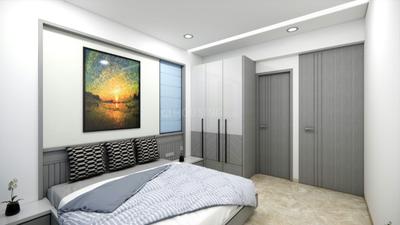 Bedroom Image of 2550 Sq.ft 3 BHK Apartment / Flat for rent in Vinayak Courtyard , PDPU Road Gandhinagar for Rs. 49000