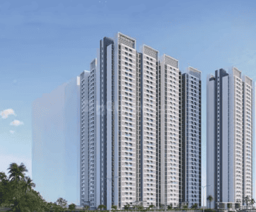 Image of 825 Sq.ft 1 BHK Apartment / Flat for sale in Rustomjee Urban Woods Palm, Dombivli East, Thane for Rs. 5454000