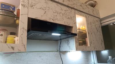 Kitchen Image of 1300 Sq.ft 3 BHK Apartment / Flat for rent in Shalimar Mannat Extension K1 To K4, Mohammadpur Chauki Lucknow for Rs. 30000