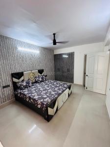 Bedroom Image of 950 Sq.ft 2 BHK Apartment / Flat for rent in Somya Sky Legend, Budhsinghpura Jaipur for Rs. 25000