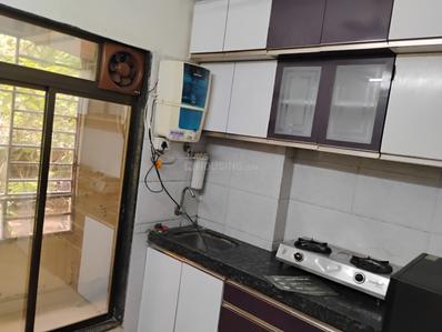 Kitchen Image of 585 Sq.ft 1 BHK Apartment / Flat for sale in Sangam Apartment, Virar West Virar for Rs. 3800000