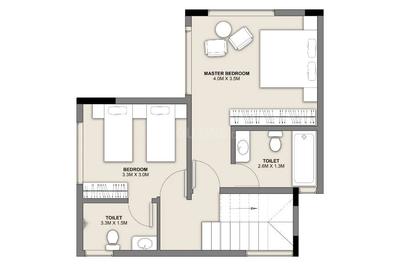 Image of 1100 Sq.ft 2 BHK Apartment / Flat for sale in Neelkanth Auris, Panvel, Navi Mumbai for Rs. 11200000