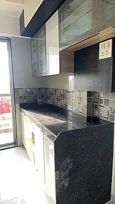 Kitchen Image of 1125 Sq.ft 2 BHK Apartment / Flat for sale in Dattani Vertex, Vasai West Vasai for Rs. 9500000