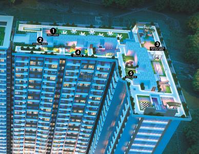 Image of 1000 Sq.ft 2 BHK Apartment / Flat for sale in Arihant Advika, Vashi, Navi Mumbai for Rs. 22400000