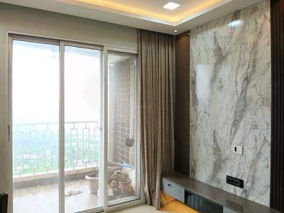 Living Room Image of 500 Sq.ft 1 BHK Apartment / Flat for rent in Puraniks City Reserva Phase 1, Kasarvadavali Thane for Rs. 17000