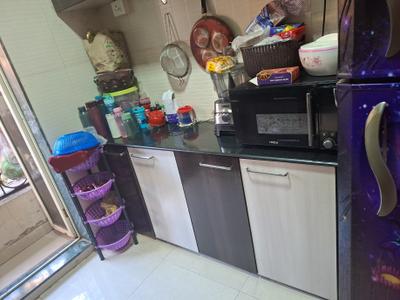 Kitchen Image of 650 Sq.ft 1 BHK Apartment / Flat for sale in Godrej Hill, Kalyan West Kalyan for Rs. 3711000