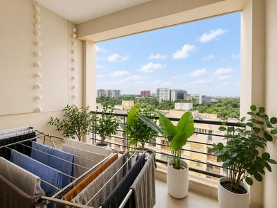 Balcony Image of 2510 Sq.ft 3 BHK Apartment / Flat for sale in Jagriti Renaissance, Whitefield Bengaluru for Rs. 26200000