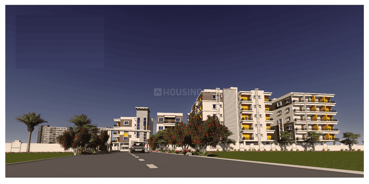 Image of 1200 Sq.ft 3 BHK Apartment / Flat for sale in Essen Raj Manohar Residency, Raghunathpur, Bhubaneswar  for Rs. 10100000