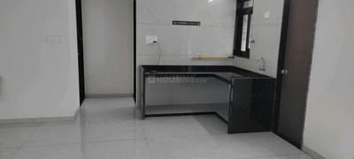 Kitchen Image of 1200 Sq.ft 2 BHK Apartment / Flat for rent in Sumerru Sky Leaf, Dahin Nagar Surat for Rs. 23000