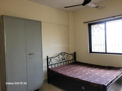 Bedroom Image of 610 Sq.ft 1 BHK Apartment / Flat for rent in Cosmos Heritage, Thane West Thane for Rs. 26000