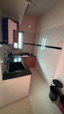 Kitchen Image of 485 Sq.ft 1 BHK Independent House for rent in Kasavanahalli Bengaluru for Rs. 30000