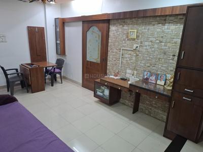Living Room Image of 600 Sq.ft 1 BHK Apartment / Flat for rent in Bhoomi Enclave, Kandivali West Mumbai for Rs. 43000