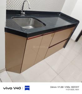 Kitchen Image of 446 Sq.ft 1 BHK Apartment / Flat for rent in Lodha Amara Wing 40 and 41, Thane West Thane for Rs. 30000