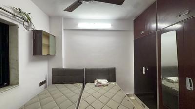 Bedroom Image of 450 Sq.ft 1 BHK Apartment / Flat for rent in Malad West Mumbai for Rs. 35000