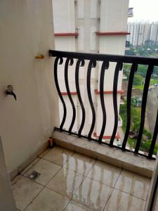 Balcony Image of 1552 Sq.ft 3 BHK Apartment / Flat for sale in DLF New Town Heights, New Town Kolkata for Rs. 17000000