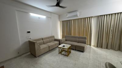 Living Room Image of 2412 Sq.ft 3 BHK Apartment / Flat for rent in Vinayak Courtyard , PDPU Road Gandhinagar for Rs. 45000
