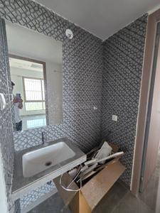 Bathroom Image of 1200 Sq.ft 2 BHK Apartment / Flat for rent in Tharwani Majestic Towers Phase I, Kalyan West Kalyan for Rs. 27000