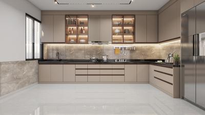 Kitchen Image of 1633 Sq.ft 3 BHK Apartment / Flat for sale in Cristallo The Arista, Pimple Nilakh Pune for Rs. 17500000