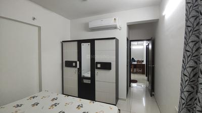 Bedroom Image of 1500 Sq.ft 3 BHK Apartment / Flat for rent in Adani Amogha, Shantigram Ahmedabad for Rs. 48000