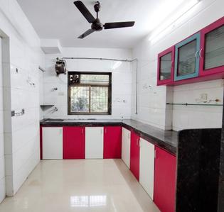 Kitchen Image of 925 Sq.ft 2 BHK Apartment / Flat for sale in Vihang Shantivan, Thane West Thane for Rs. 17500000