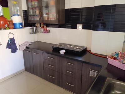 Kitchen Image of 760 Sq.ft 2 BHK Apartment / Flat for sale in Gotri Vadodara for Rs. 3200000