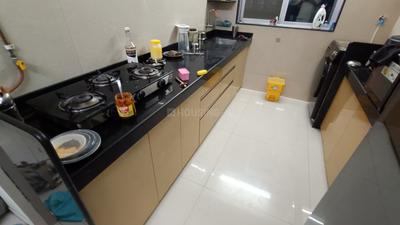 Kitchen Image of 950 Sq.ft 2 BHK Apartment / Flat for sale in Romell Diva, Malad West Mumbai for Rs. 21000000