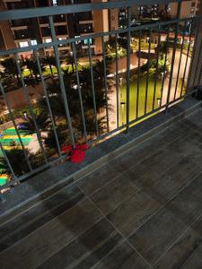 Balcony Image of 1400 Sq.ft 3 BHK Apartment / Flat for rent in Wellington at Pride World City, Charholi Budruk Pune for Rs. 33000