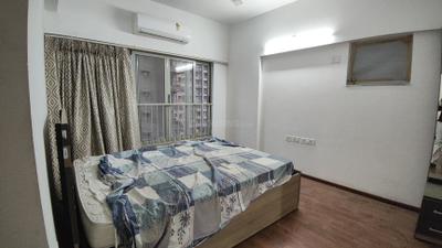 Bedroom Image of 1080 Sq.ft 2 BHK Apartment / Flat for rent in Adani The Meadows, Shantigram Ahmedabad for Rs. 34000