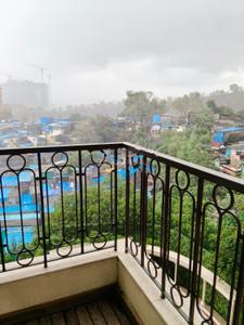 Balcony Image of 1258 Sq.ft 2.5 BHK Apartment / Flat for rent in Lodha Bellagio, Powai Mumbai for Rs. 120045