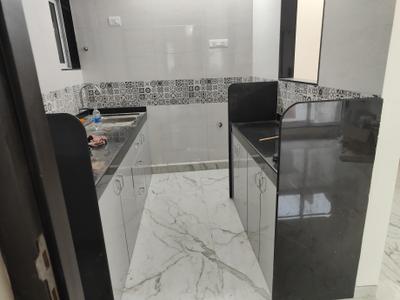 Kitchen Image of 475 Sq.ft 1 BHK Apartment / Flat for rent in Nandivardhan Fortuna Blue, Lower Parel Mumbai for Rs. 55000