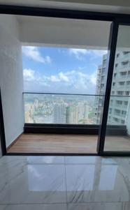 Balcony Image of 1200 Sq.ft 3 BHK Apartment / Flat for rent in Raymond The Address By GS, Thane West Thane for Rs. 70000