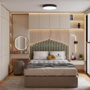 Bedroom Image of 2300 Sq.ft 4 BHK Apartment / Flat for rent in Beverly Golf Avenue, Sector 65 Mohali for Rs. 35000