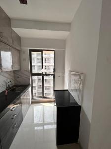 Kitchen Image of 610 Sq.ft 1 BHK Apartment / Flat for rent in UK Iridium, Kandivali East Mumbai for Rs. 28000