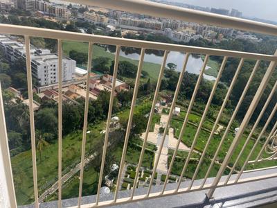 Balcony Image of 2800 Sq.ft 4.5 BHK Apartment / Flat for rent in Prestige Waterford, Whitefield Bengaluru for Rs. 140000