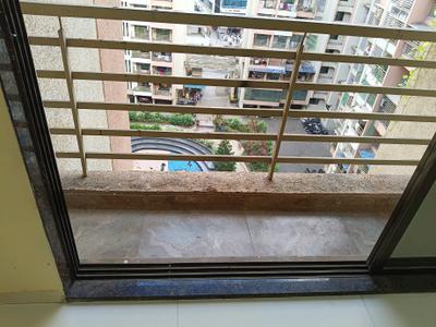 Balcony Image of 660 Sq.ft 1 BHK Apartment / Flat for sale in Poonam Park View Phase I, Virar West Virar for Rs. 4000000