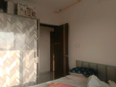 Bedroom Image of 615 Sq.ft 2 BHK Apartment / Flat for rent in Veena Smart Homes, Kandivali West Mumbai for Rs. 65000