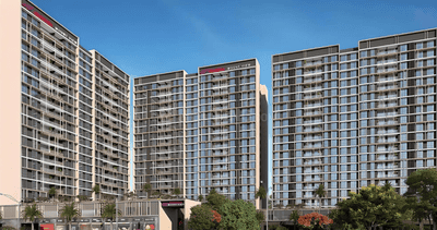 Image of 1510 Sq.ft 3 BHK Apartment / Flat for sale in Sea Queen National Mount View, Akurli, Navi Mumbai for Rs. 15000000