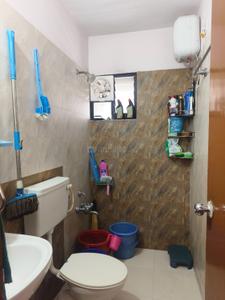 Bathroom Image of 700 Sq.ft 1.5 BHK Apartment / Flat for sale in Sun Simpolo, Bopal Ahmedabad for Rs. 4500000